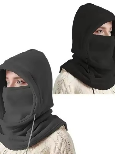 Nackenwärmer mit kapuze - mit,