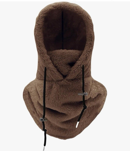 Sherpa hood ski mask women - sherpa,