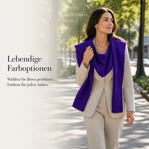 Kapuzenschal für damen mit - für,