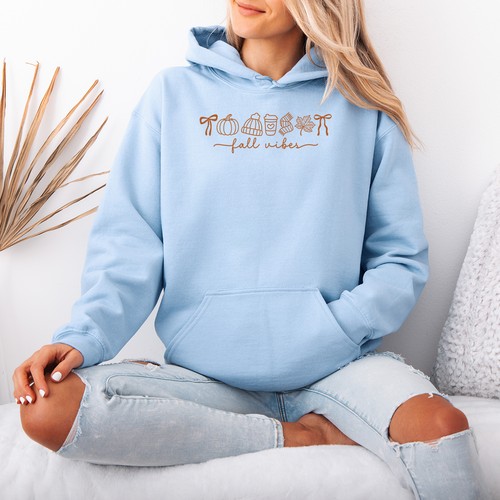 Fall vibes damen hoodie - fall,