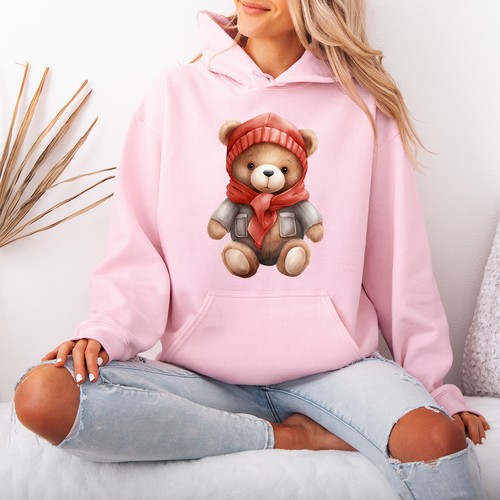 Süßer teddybär damen hoodie - süßer,